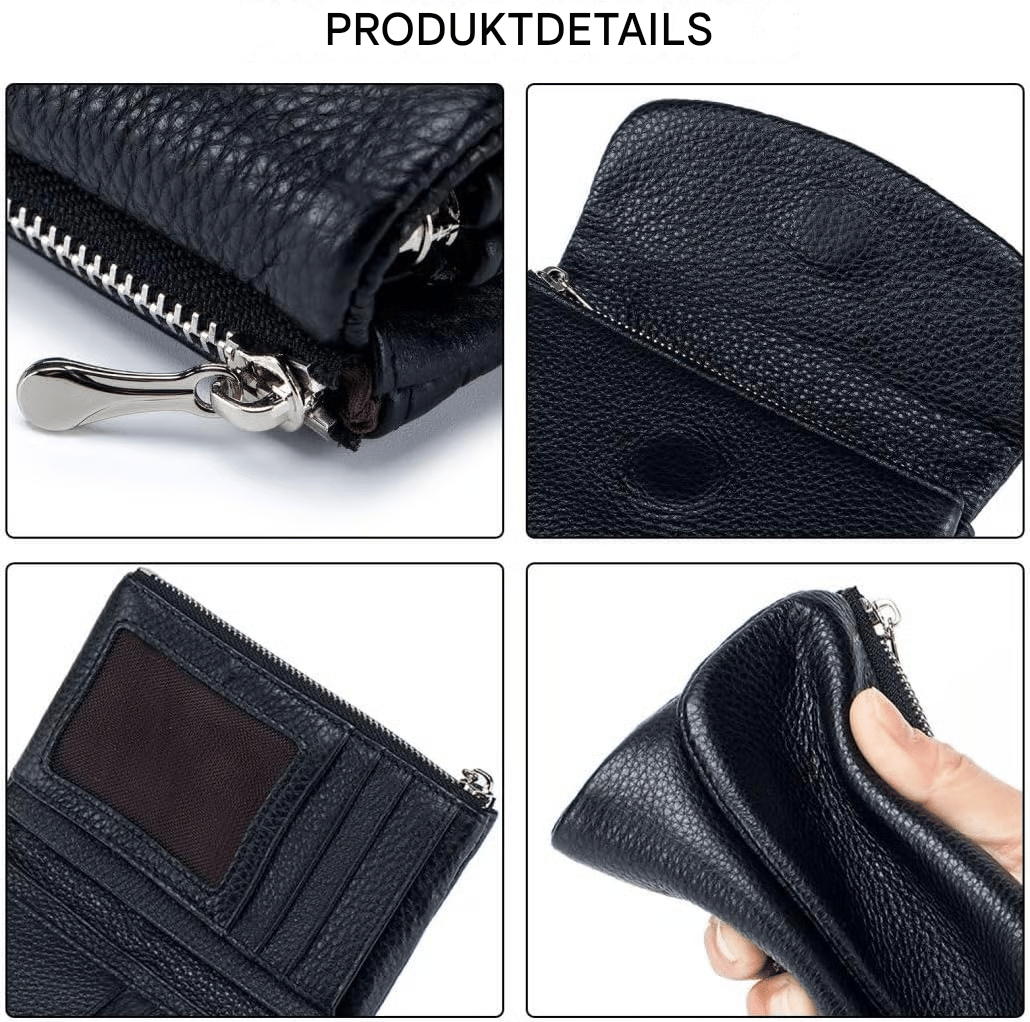 🔥Letzter Tag 50% RABATT - Unisex-Geldbörse aus Kieselleder
