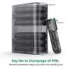21 Grid Black Pill Box Sorting Box
