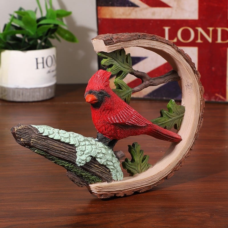 🔥Buy 2 Free Shipping🔥Handmade Cardinal Bird Statue Ornament