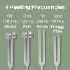 🎄TikTok Christmas Sale -70% OFF✨Resonance Sound Healing Tuning Fork Set – 128Hz, 136.1Hz, 256Hz, 384Hz with Activator
