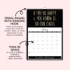 A 2025 Anti-Motivational Calendar Where Positive Vibes Go To Die | Uninspiring Affirmations