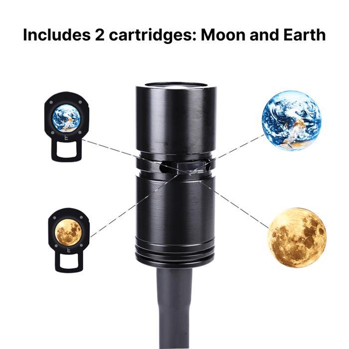 Moon Earth Projection LED Lamp🌌So Cool! 🎁Perfect Gift-Buy 2 Free Shipping