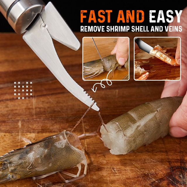 (🎄Christmas Promotion--48% OFF)Multifunctional Fast Shrimp Peeler