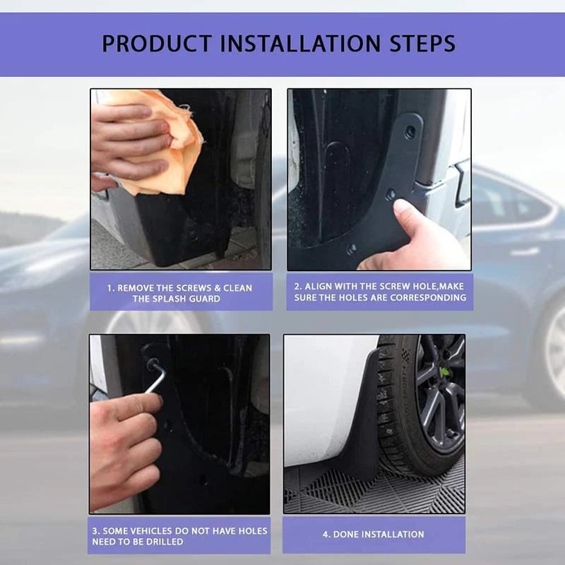 🔥Last Day 50% OFF - Universal Car Wheel Fender (Comes with Installation Tools)