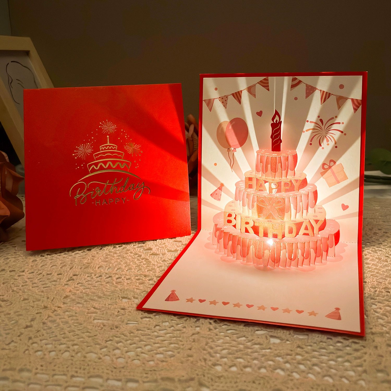 🎁TikTok Last Day Sale - 70% OFF🎉3D Pop Up Birthday Cards