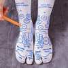 Reflexology Chart Socks with Trigger Point Massage Tool