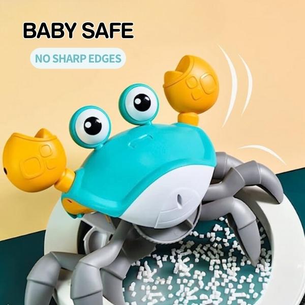 (🎅Early Christmas Sale - 50% OFF) 🎁Interactive Crawling Crab Baby Toy - 🚚Buy 2 Get Free Shipping