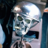 Skull Soldier Grip - Handcrafted Gear Knob