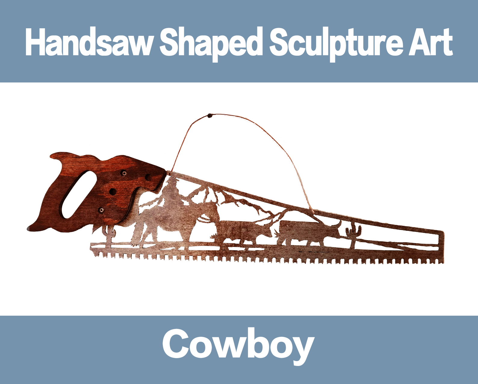 🔥Last day Clearance Sale 60% OFF🔥Handsaw Shaped Sculpture Art