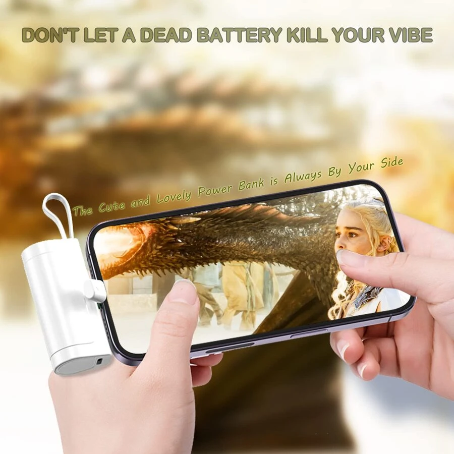 🔥Last Day 50% OFF - 5000mAh portable power bank📱🔋⚡️