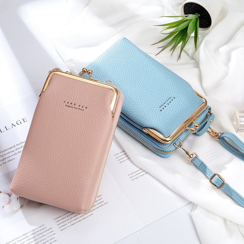 (🔥Mother's Day Hot Sale - Save 50% OFF) Women Phone Bag Solid Crossbody Bag-Buy 2  Free Shipping