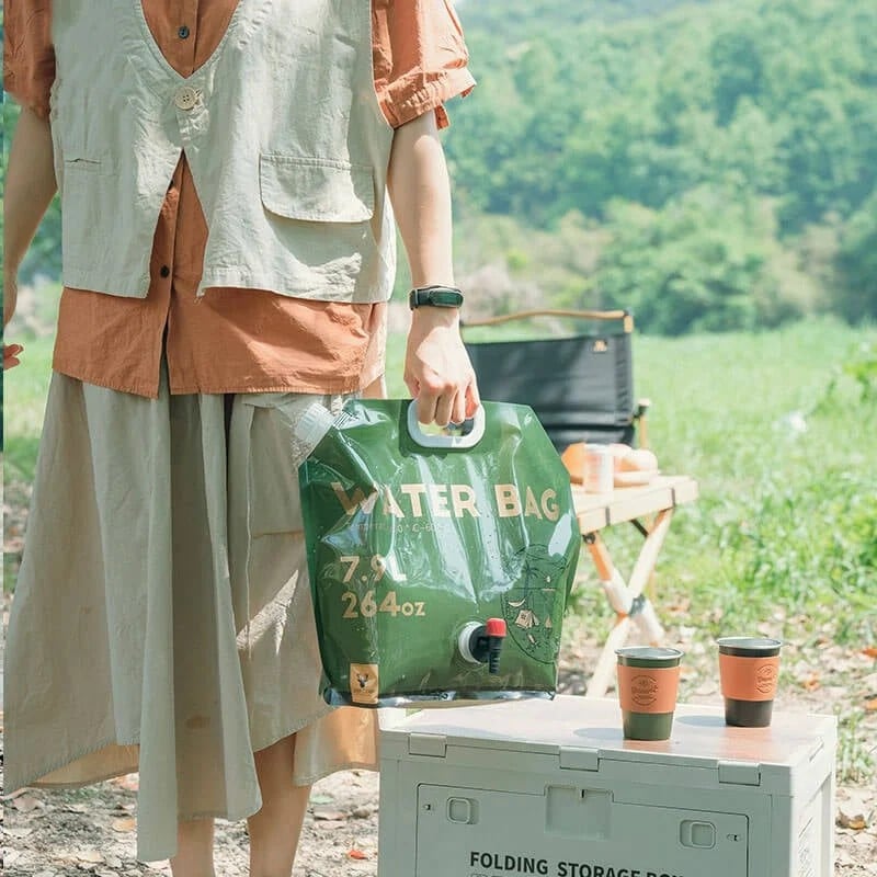 Last Day Sale - 70% OFF🎉Outdoor Portable Folding Water Storage Bag(8L)