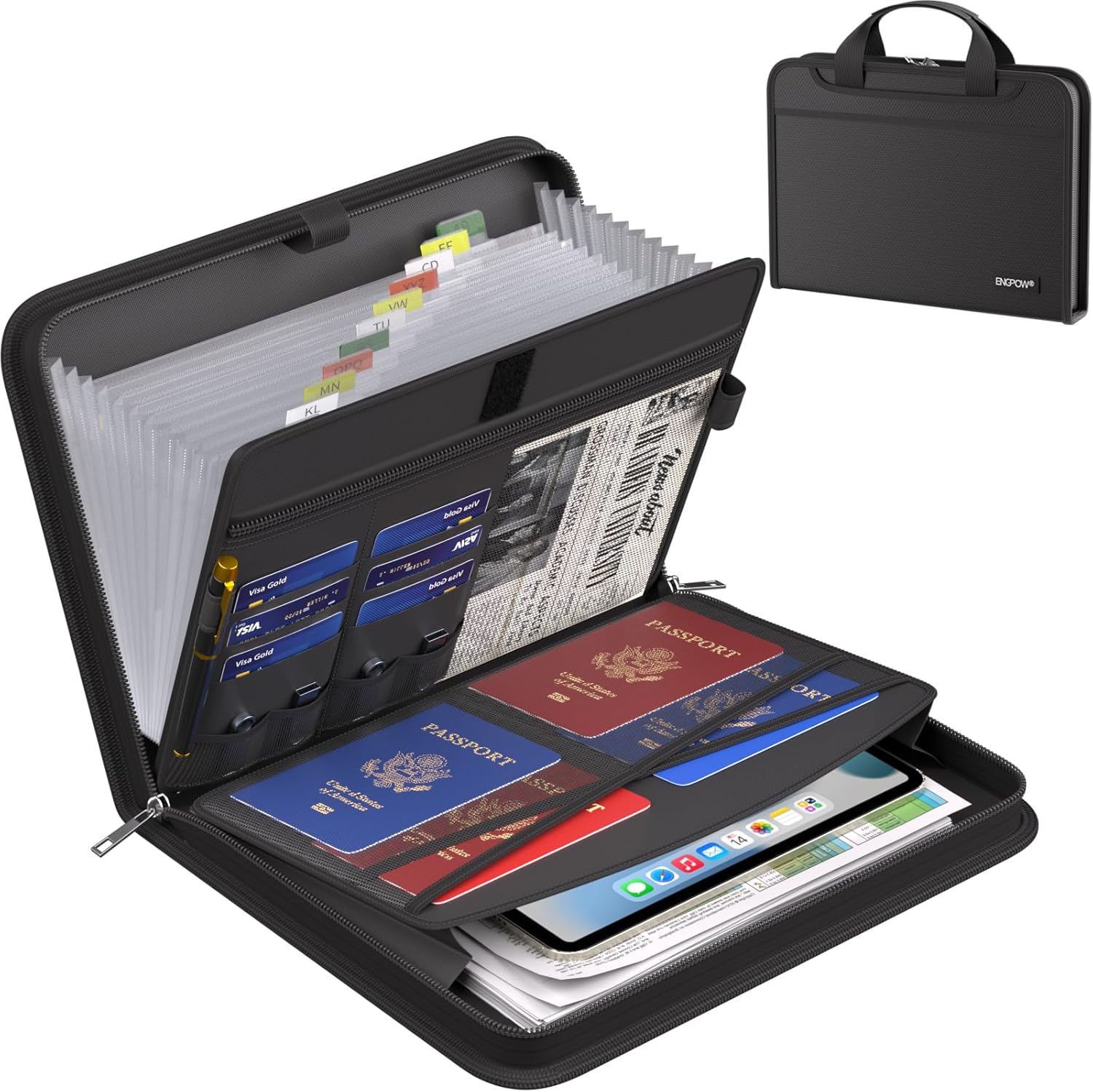 🎁TikTok Last Day Sale - 70% OFF🎉Accordion File Organizer,Fireproof Expanding File Folder💼