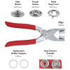 (🎄CHRISTMAS SALE NOW-48% OFF) Fastener Pliers Press Tool Kit (10 Colors,9.5mm)