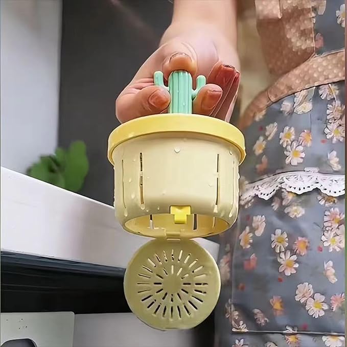 🔥LAST DAY 50% OFF🔥Press Cactus Kitchen Sink Strainer