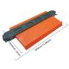Contour Gauge Profile Tools 6/10 Inch Precisely Copy Irregular Shape Duplicator with Double Lock