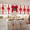 🎄TikTok Christmas Sale -70% OFF✨Christmas Cabinet Ribbons Bows🎀