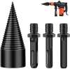 🔥WOOD LOG SPLITTER FIREWOOD DRILL BIT