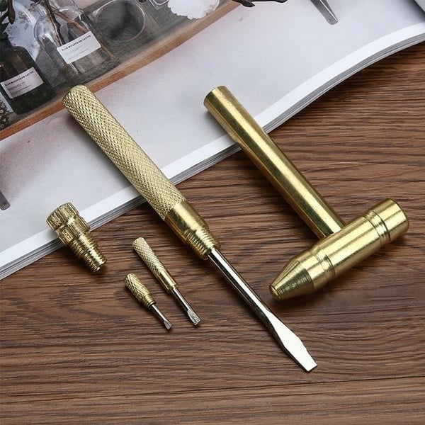 LAST DAY 50% OFF🔥6 in1 Micro Mini Multifunction Copper Hammer-Buy 2 Get 1 Free