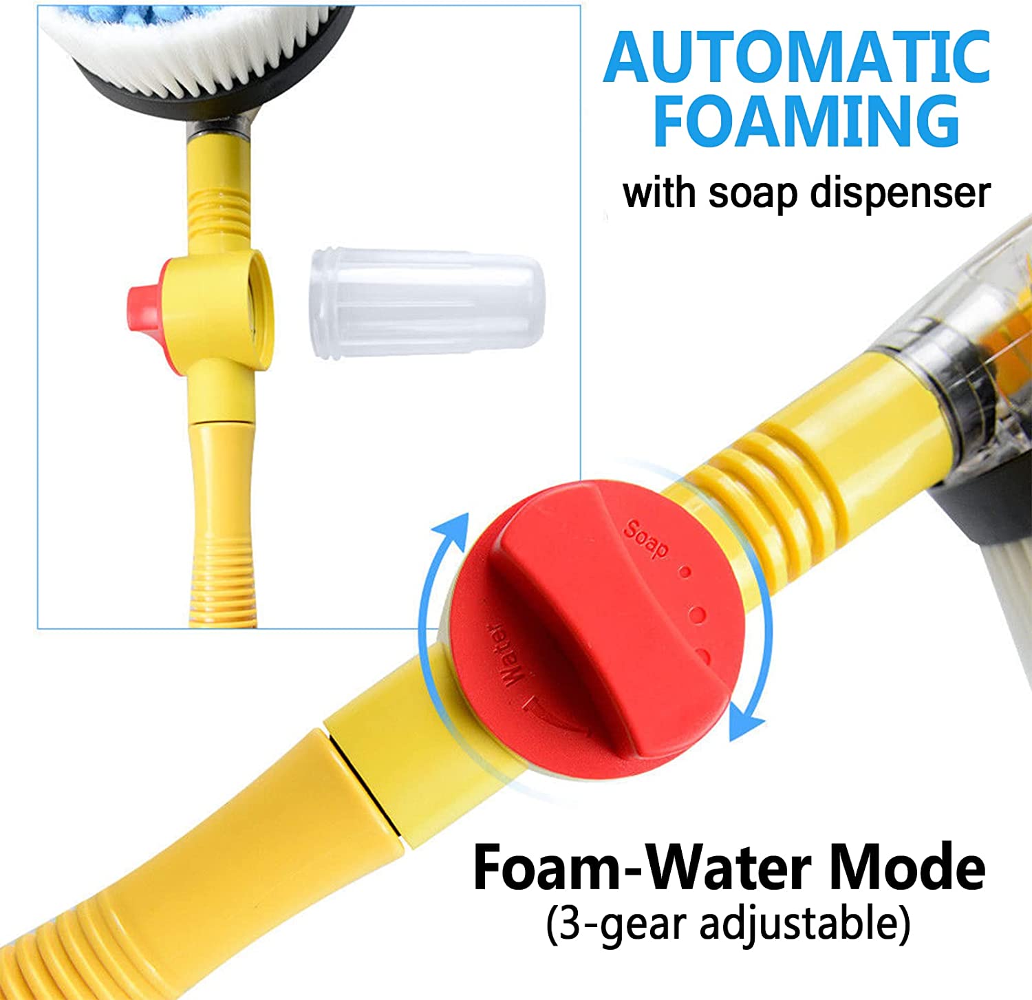 🔥Hot Sale 50% OFF🔥2023 New Self-spinning Car Wash Mops