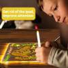 Creative Rewritable Acrylic LED Message Board - (come with 7 Pens)