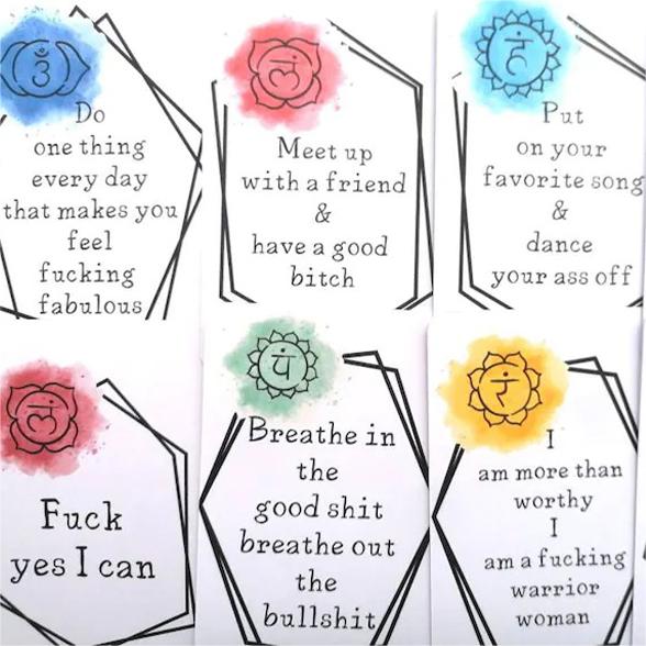 🔥Hot Sale 70% OFF✨ - Funny Affirmation Card Gift With Storage Pouch🎁