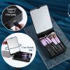 💖Travel Makeup Brush Set  with LED light