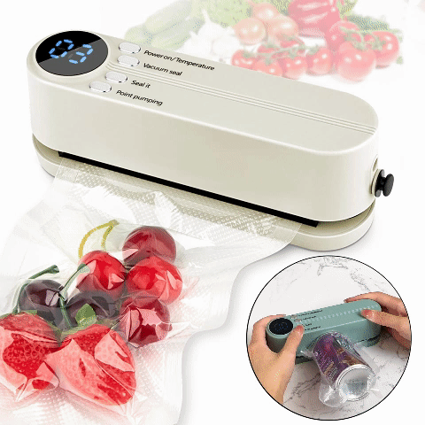 💥LAST DAY SALE 50% OFF💥3-in-1 Cordless Mini Vacuum Sealer⚡BUY 2 FREE SHIPPING