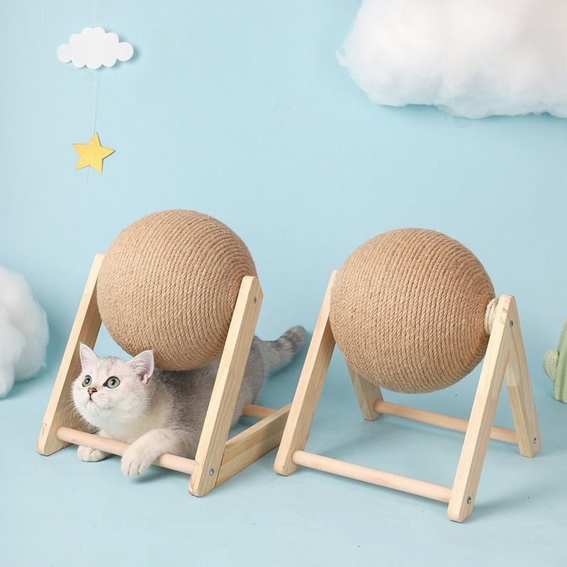 (🔥LAST DAY PROMOTION-SALE-70% OFF)🐱Cat Scratching Ball (Buy 2 Save 10% & Free Shipping)