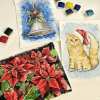 🎨Advent Calendar 24 Envelopes Watercolor Christmas Set