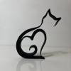 Cat Minimalistic Sculpture