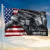 🔴🔵⚪One Nation Under God Jesus Flag - Patriotic Grommet Flag Gift for Faithful Hearts & Home Decor