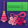 🔥Kaufe 3 Erhalte 1☃️DIY-Knopf-Schneemann-Ornament-Kit