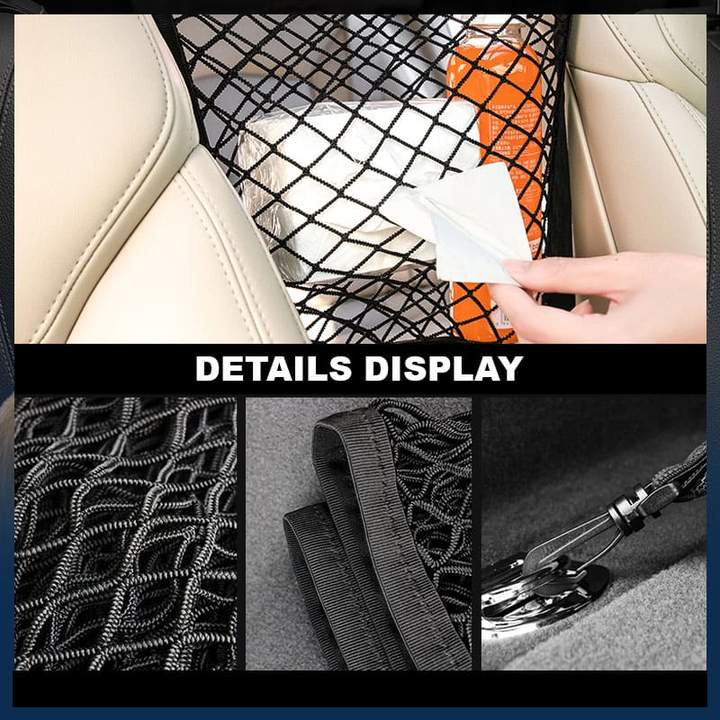 (🔥Last Day Promotion- SAVE 48% OFF)Universal Elastic Mesh Net Trunk Bag(BUY 2 GET 1 FREE NOW)