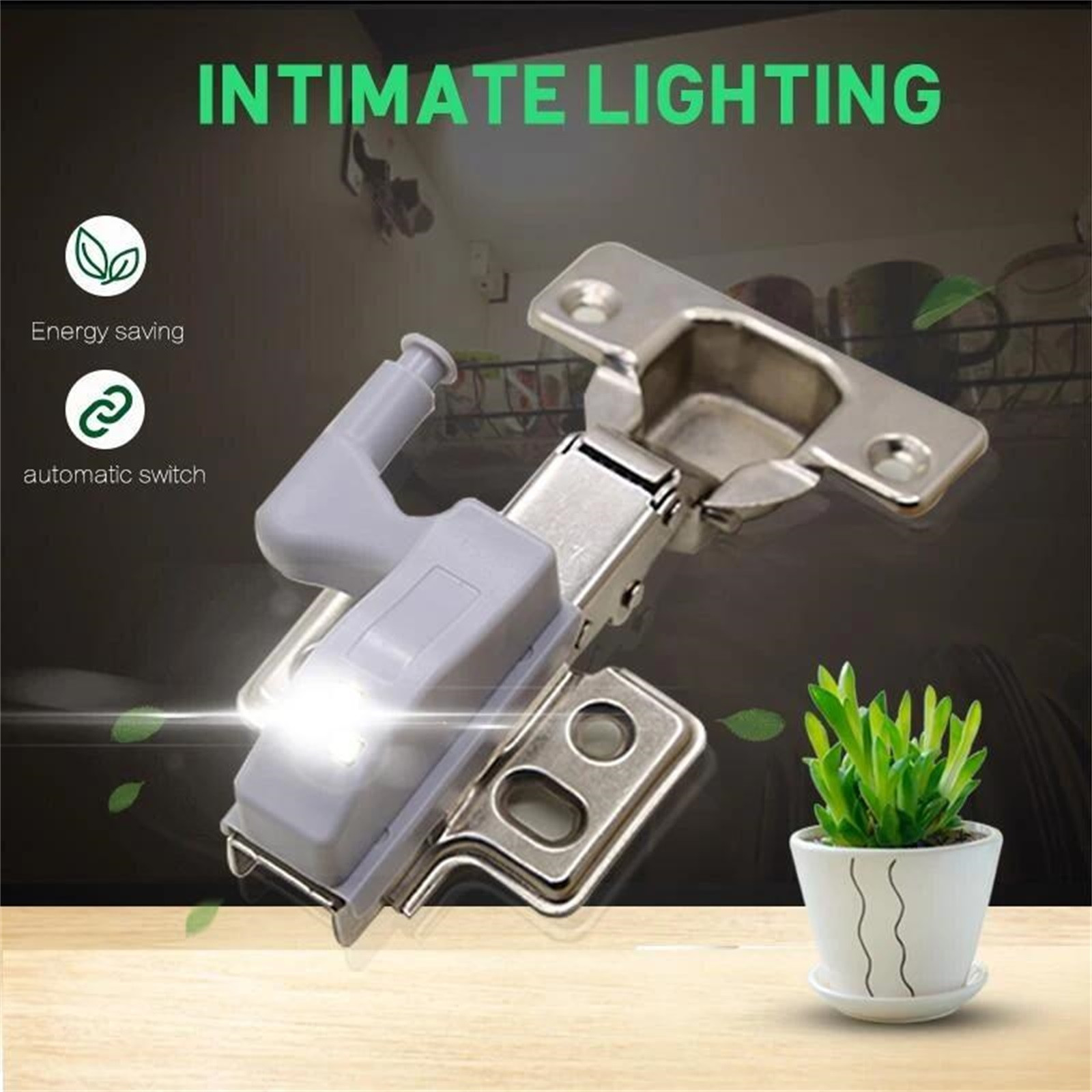 (New Year Hot Sale- 50% Off) Hinge LED Light- (Buy 10 Get 6 Free Now)