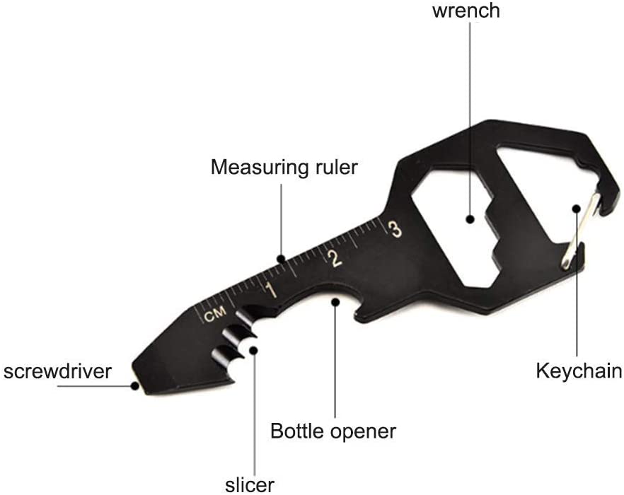 (🔥Last Day Promotion- SAVE 48% OFF)Keychain Bottle Opener Multi Tool--buy 5 get 5 free & free shipping（10pcs）