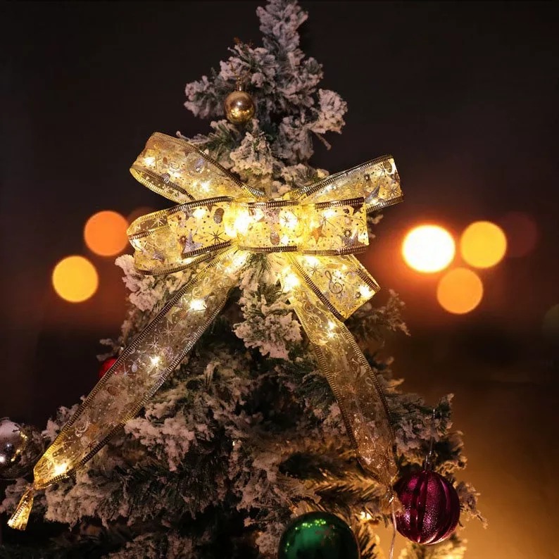 Clearance Sale💥 Christmas Ribbon Fairy Lights