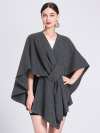 ⏰LAST DAY SALE 50% OFF💥Women's Solid Color Cape Shawl