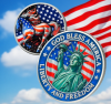 United States Challenge Coin: God Bless America
