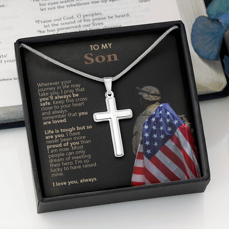 ✝️Military Cross Necklace Gift