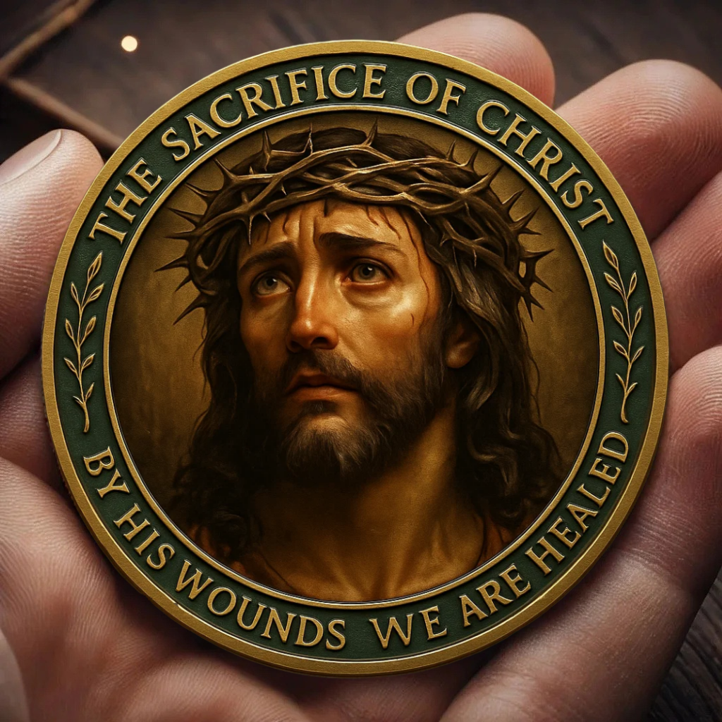 🏆Flash Sale 60% OFF - 🙏The Sacrifice of Christ Commemorative Coin