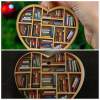 Book Lovers Heart Ornament