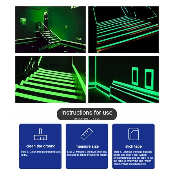 (❤Early Mother's Day Sale - 50% OFF) Luminous Warning Tape - Buy 4 Get Extra 20% OFF