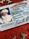 🎄(Christmas Hot Sale - 49% OFF) Santa Driving License,Christmas gift for kids - Buy 4 Free Shipping