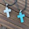 ✝️100% Handmade Crystal Cross Healing Heart
