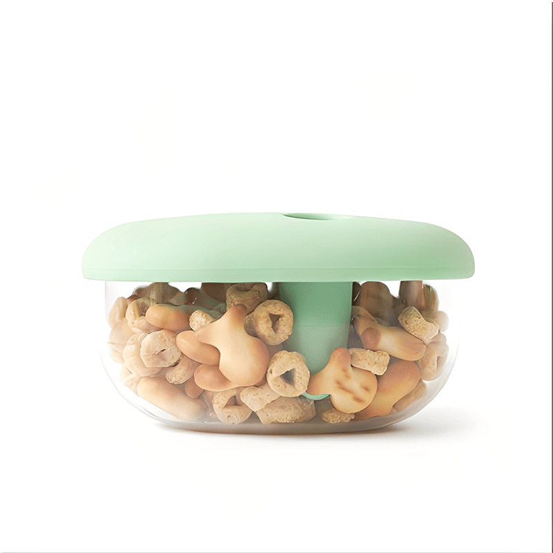 🎁TikTok Last Day Sale - 70% OFF🔥🍿2-in-1 No-Mess Snack Container (🥢Lid comes with fingertip cover)