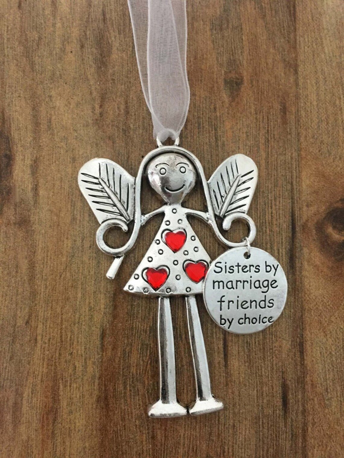 🔥Last Day Promotion 70% OFF🔥Angel Friendship Ornament Gift-Best Friend Gift