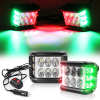 (🎄Christmas Promotion--48%OFF)LED Pods Light 4 inch Off Road Strobe light(Buy 2 get Free shipping)