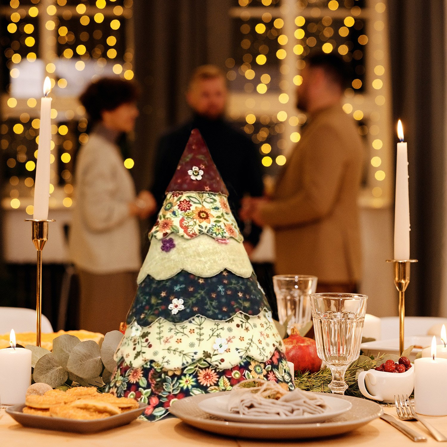 (🔥HOT SALE - 49% OFF) Handmade Christmas Tree Quilting Set (with tutorial)