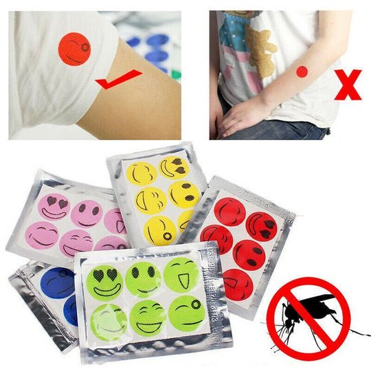 Natural Mosquito Repellent Stickers